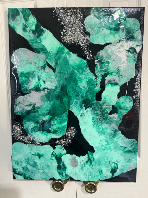 Jade Dreams Painting 18x24